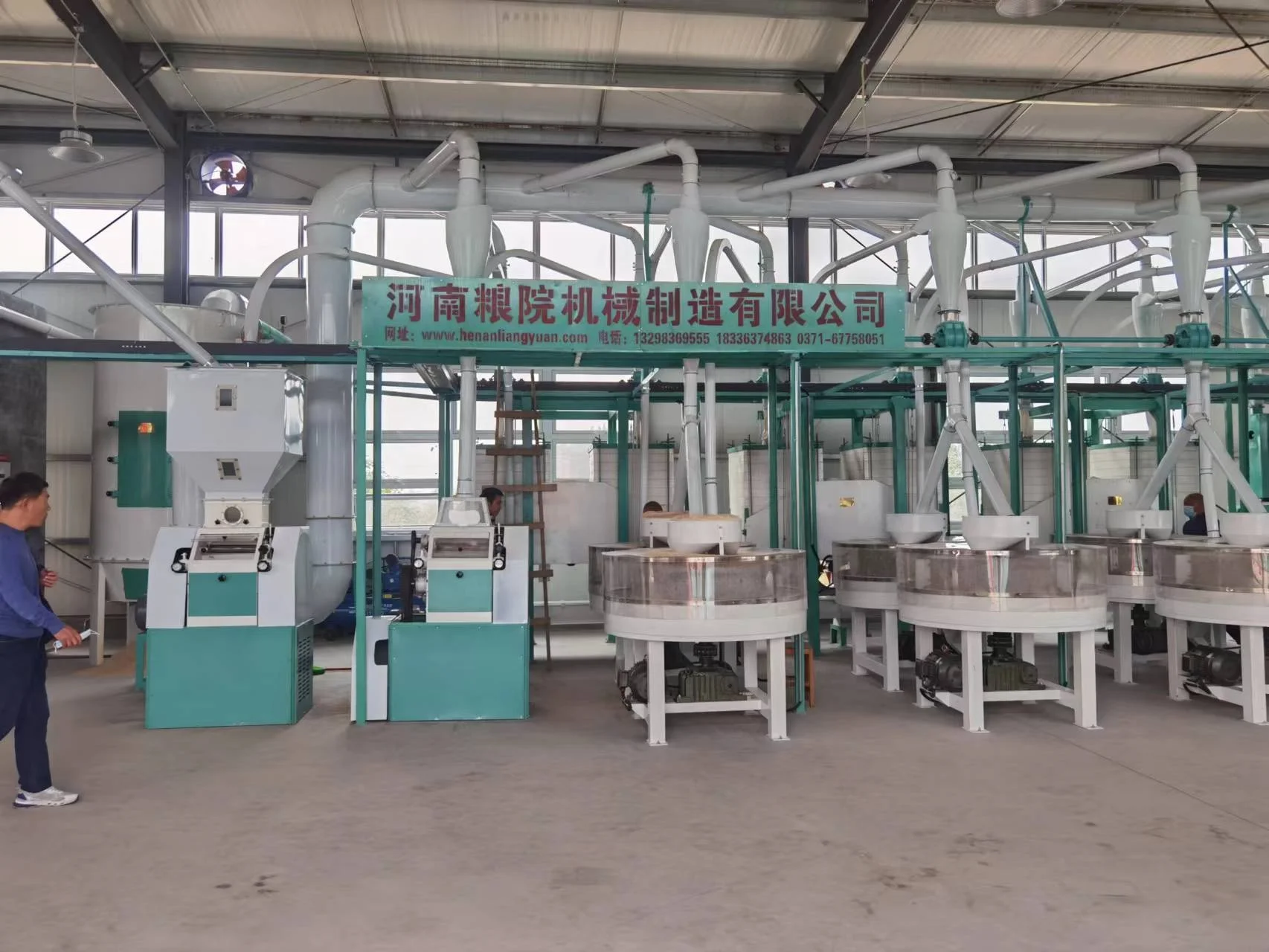 China Factory Flour Milling Machine/ Wheat Flour Mill Plant/ Flour