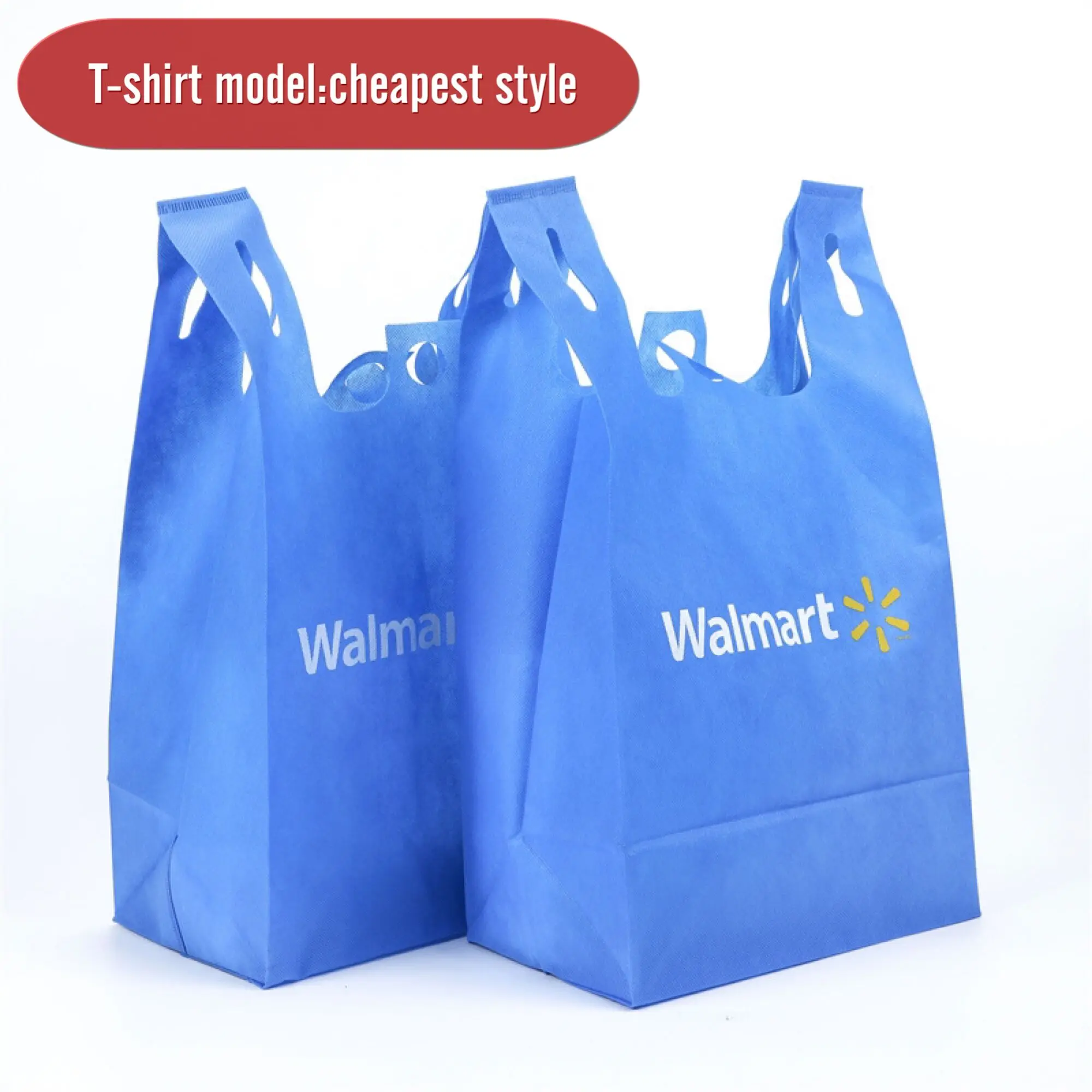 Reusable Eco Non-woven pp Nonwoven Fabric Shopping Tote Bags pp Custom Non Bags Woven Fabric Recycle Tote Bags 100 Gsm manufacture