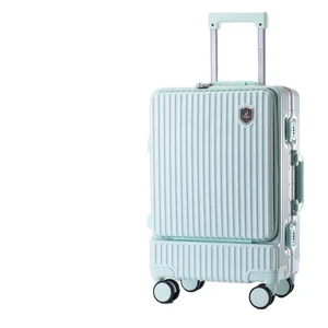 custom logo custom logo Factory Price High Quality Classic Fashionable 12/14/20/24/28 Travel Trolley Suitcase ABS Luggage Sets TSA Lock 360 Degree