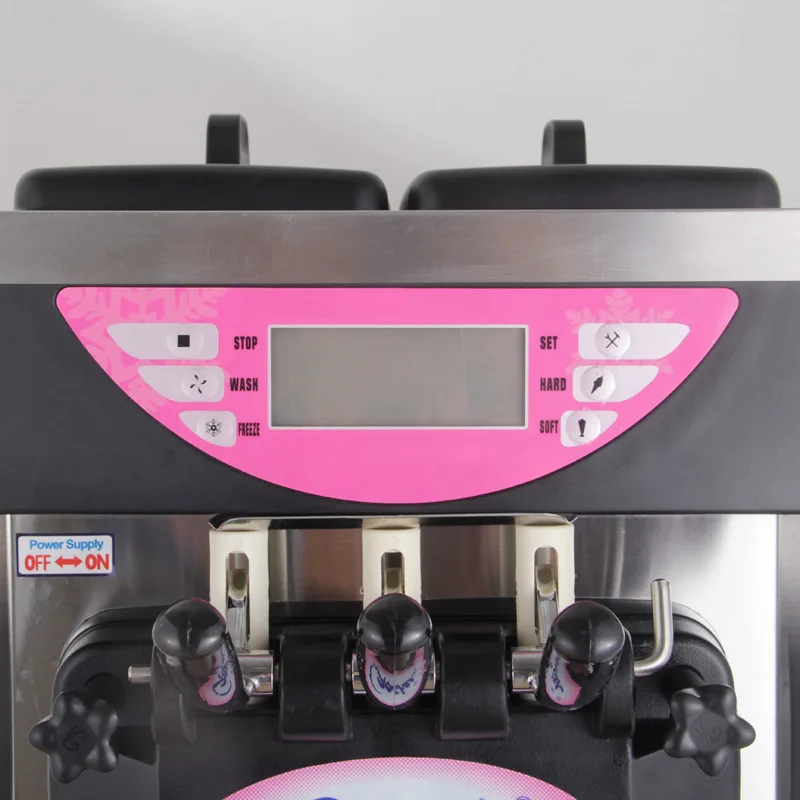 
JINHE бренд Soft Serve коммерческие машины для производства мороженого 3 вкуса замороженное мороженое йогурт по заводской цене 