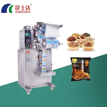 Multifunction Automatic Chocolate Bean Salt Candy Potato Chips Spice Sugar Powder Granule Filling Snack Food Packing Machine