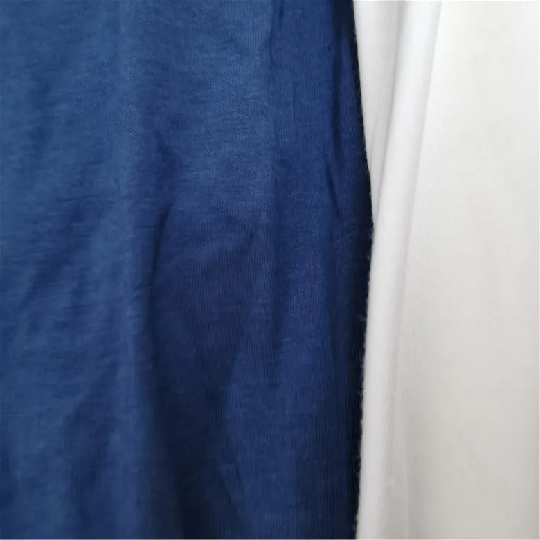 160gsm Giza Cotton Knitted 50s Egyptian Cotton Spandex Knit Underwear Fabric
