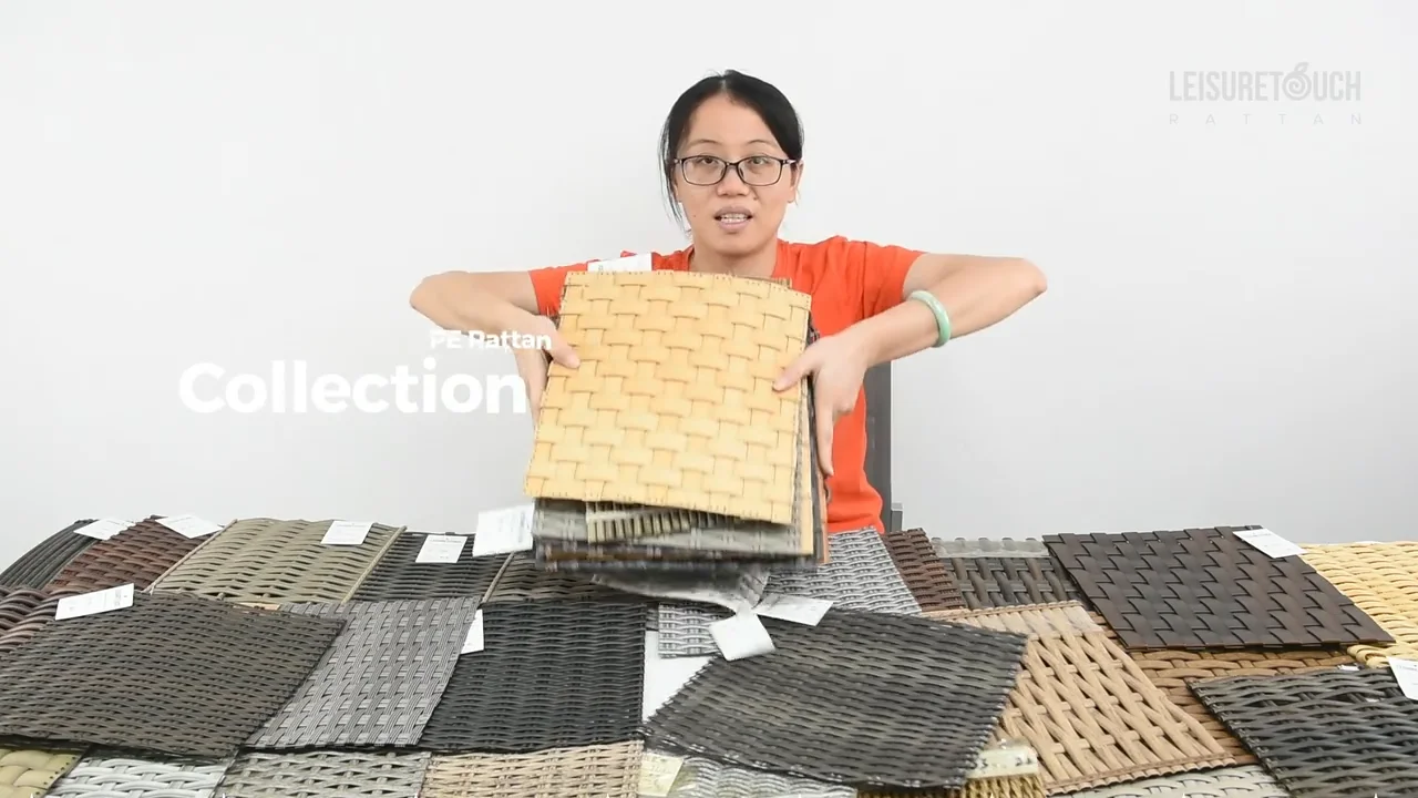 Mix Color Uvresistant Synthetic Stripe Pe Rattan Wicker Material For Outdoor Furniture Buy Pe