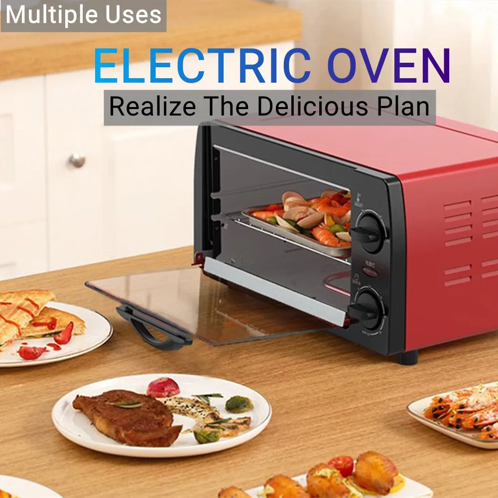 Electric Oven Household Multi Function Mini Oven 12L Pizza Electric Kitchen Oven 220V