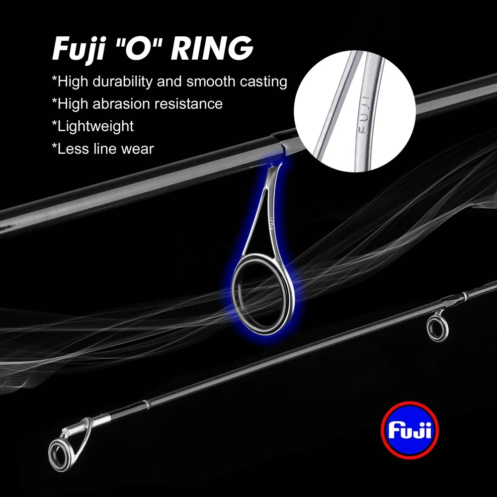 Goture Carbon Fiber Spinning Rods Precision Fishing Gear