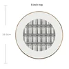 Disque blanc de 8 pouces