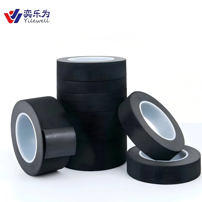 Adhesive Flannel Insulation Tape-High Heat Resistant Flame Retardant Masking Tape for Abnormal Noise Reduction Shock Damping