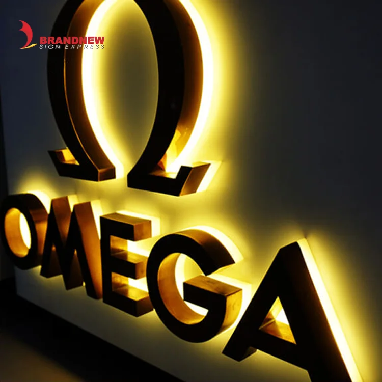 Shop Front Custom Outdoor Sign Big Led Letter Resin Signage Luminous Letter for Store Business Signs