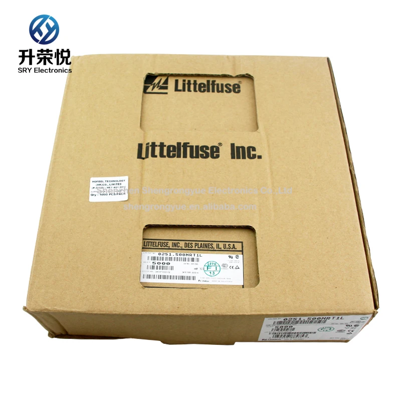 Littelfuse 495 fusibile auto quadrato 40A 32V Littelfuse 495 fusibile auto quadrato 40A 32V