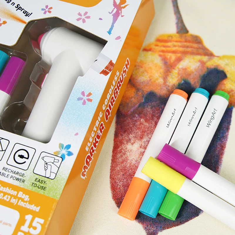 Graffiti Pen Paint Pen Airbrush Fulmoon Blow Pens For Kids