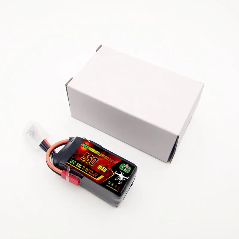 GEB Drone Battery 3.7v  7.4V 22.2V 550mah Lithium Battery for Drone