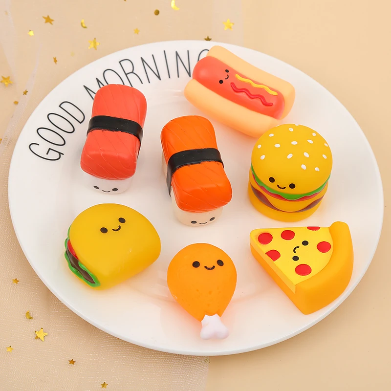Оптовая продажа, пластиковые интересные игрушки для кухни, игрушки для ролевых игр, гамбургеров, искусственная еда, игрушки для пиццы