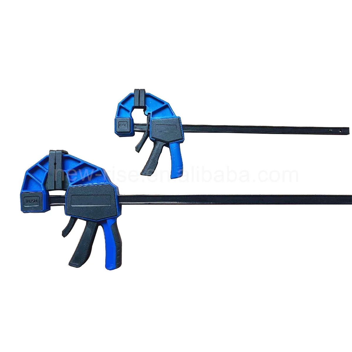 Heavy Duty Reversible Head Quick Release Bar Clamp For Wood Working