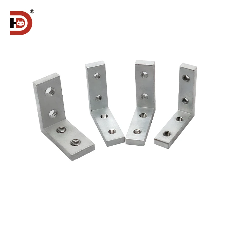 1530 Connector 2040 Built-in Corner groove L-shaped Right Angle Corner Connector Industrial Aluminum Profile Fastener factory