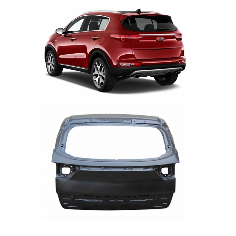 OEM high quality new car body parts rear body kit tailgate lid trunk lid liftgate for KIA sportage 2017 2018 2019 2020