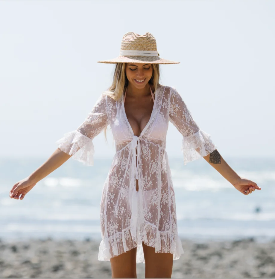 Conjunto De Ropa De Playa De Lujo Para Mujer,Bañador De Diseño De Tela  Reciclada Con Estampado Simple,2 Piezas,2022 - Buy Baño,2 Piezas Conjunto  Simple Impresión,Playa Cubierta Ups Para Las Mujeres Product on