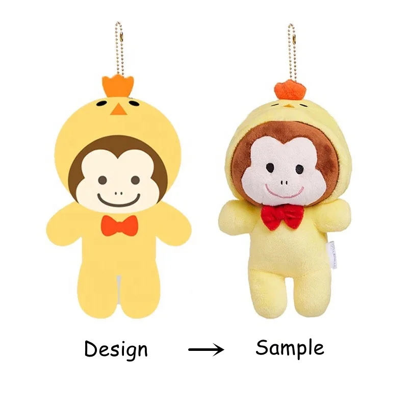 custom plush keychain manufacturer