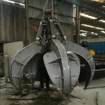 Remote Control Grab Bucket for Bulk Cargo Marine Crane Port Crane