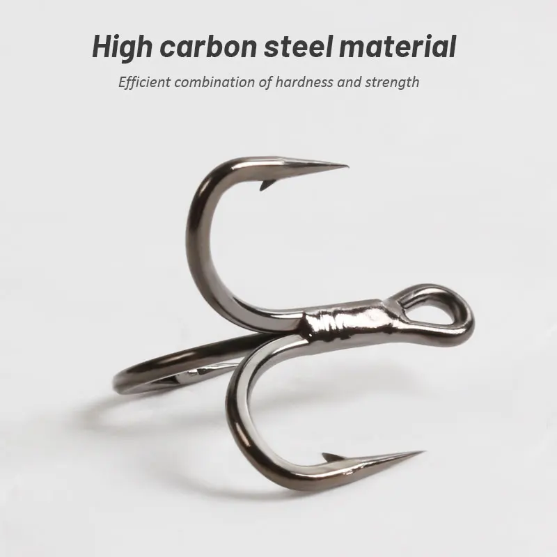 st66 5x fishing hooks carbon steel