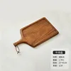 Madera maciza - plato para bistec de nogal 45*25*2cm
