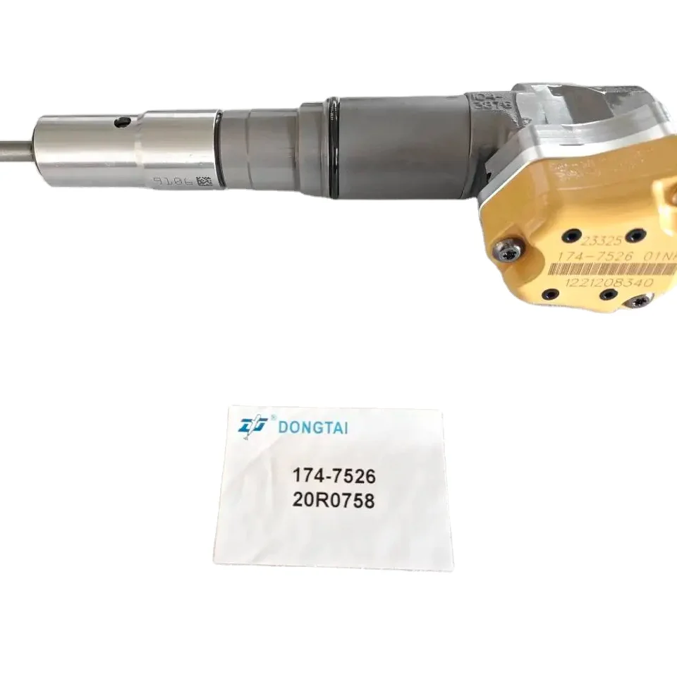 CAT 3412 Fuel Injector 174-7526, 20R0758 for Caterpillar 3412E
