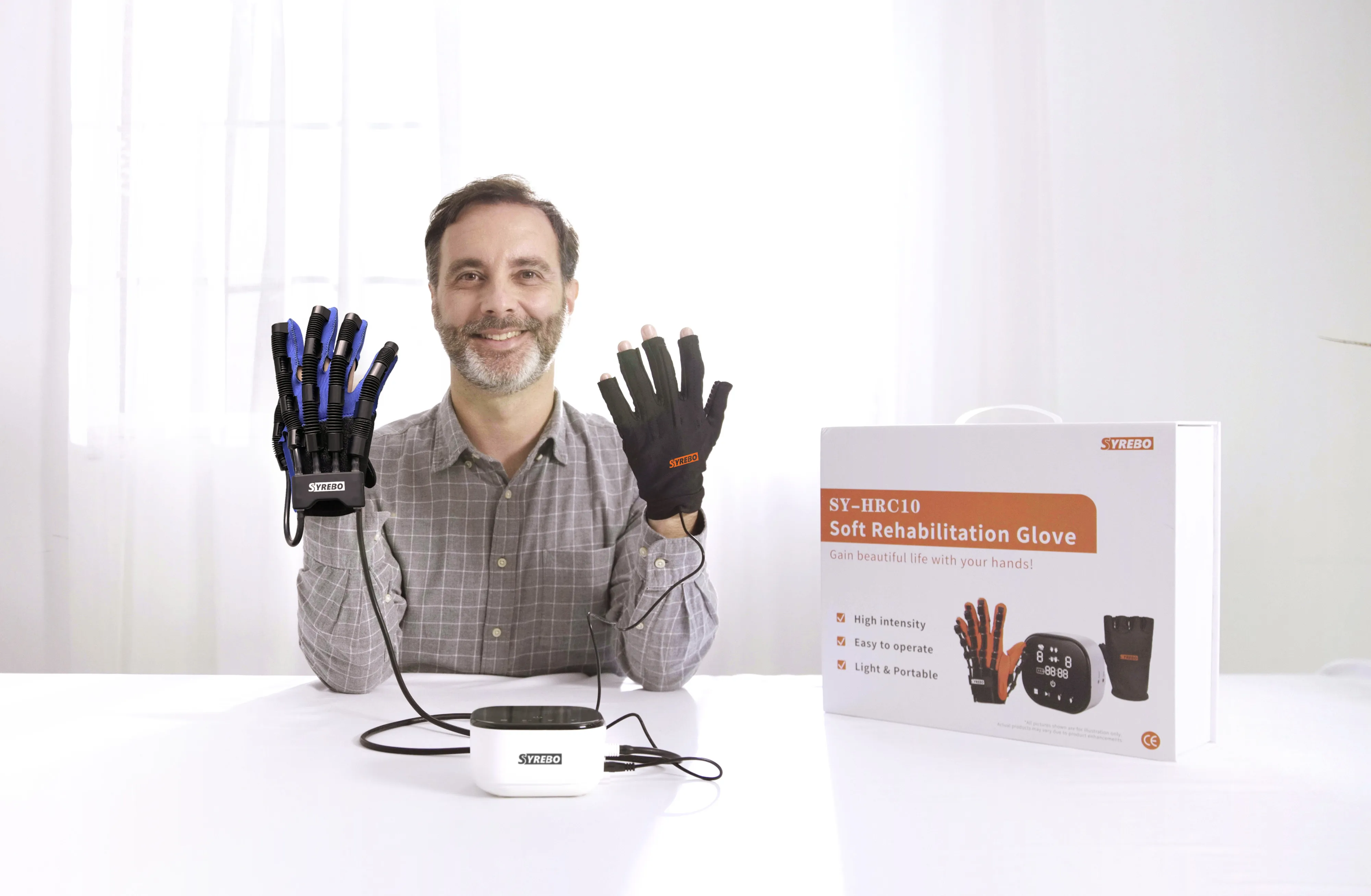 Hand Rehabilitation Robot Stroke Hemiplegia Cerebral Infarction ...