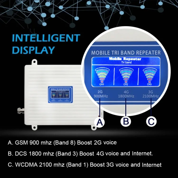 New arrival GSM 3G 900 1800MHz dual band signal repeater from china Manufacture gsm signal booster Amplifier