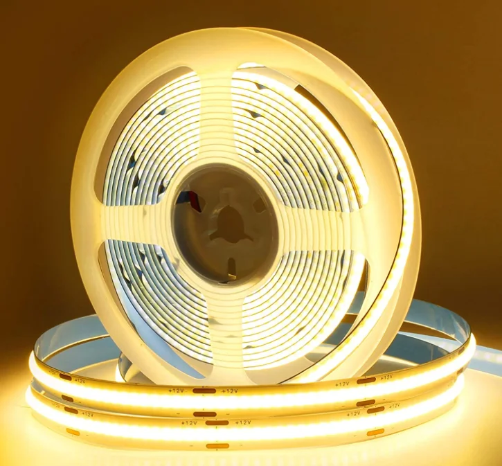 Светодиодная лента высокой плотности 3000K 4000K 6000K DC 12V 24V 320 Leds 8mm 10W 12W Гибкая светодиодная