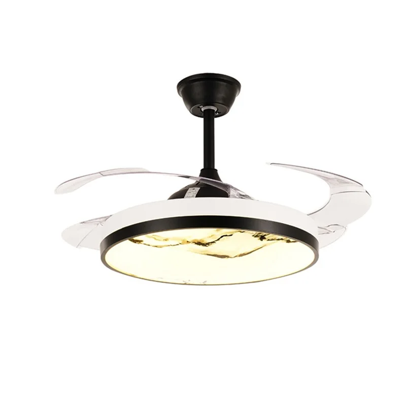 Wholesale Bladeless Ceiling Fan With LED Light Invisible Lamp Remote Control Modern Creative for Home