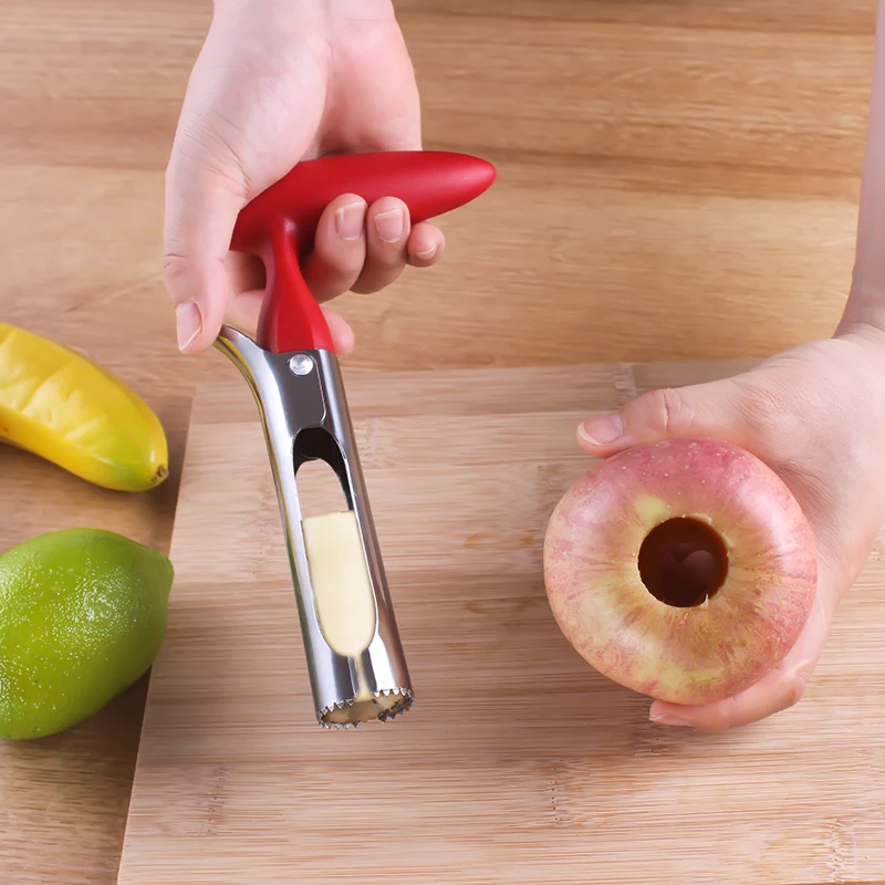 New Design Kitchen Tool Stainless Steel Fruit Corer Seed Remover With Plastic Handle Buy Fruit Fruit Corer Remover Fruit Corer Seed Remover Fruit Seed Remover Product On Alibaba Com