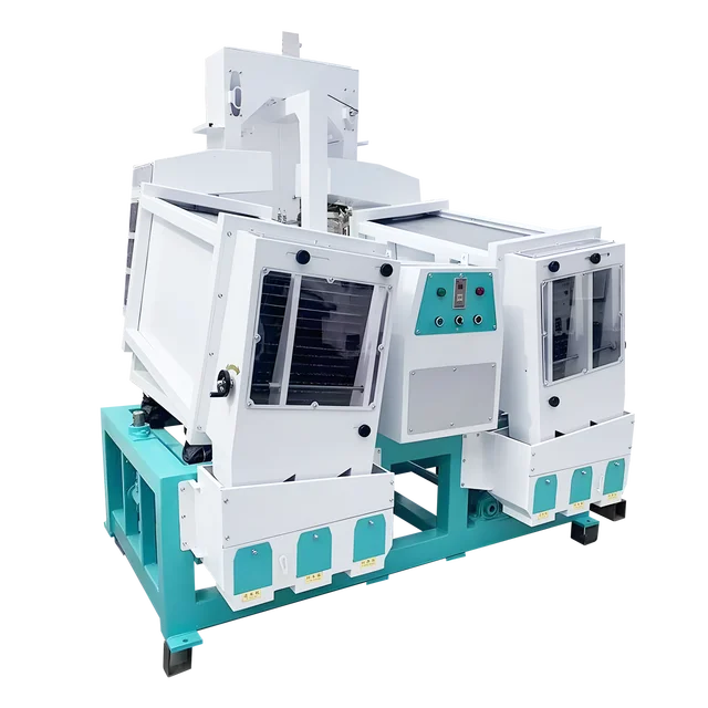 Mgcz Series Vibrating Sieve Separator Paddy Gravity Separator Machine Rice Separator for Grain Processing in Rice Mill Plant