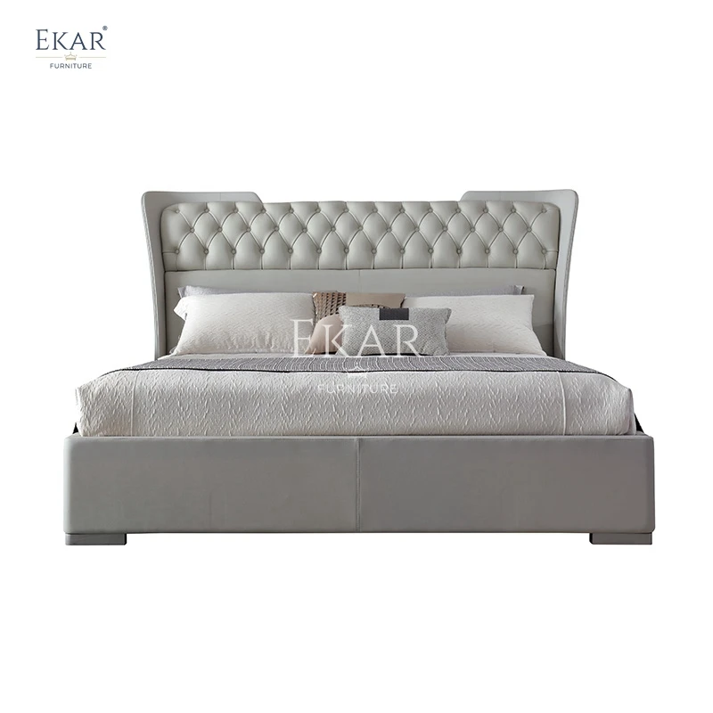 product new design modern bedroom luxury comfortable soft bed bedroom furniture-62