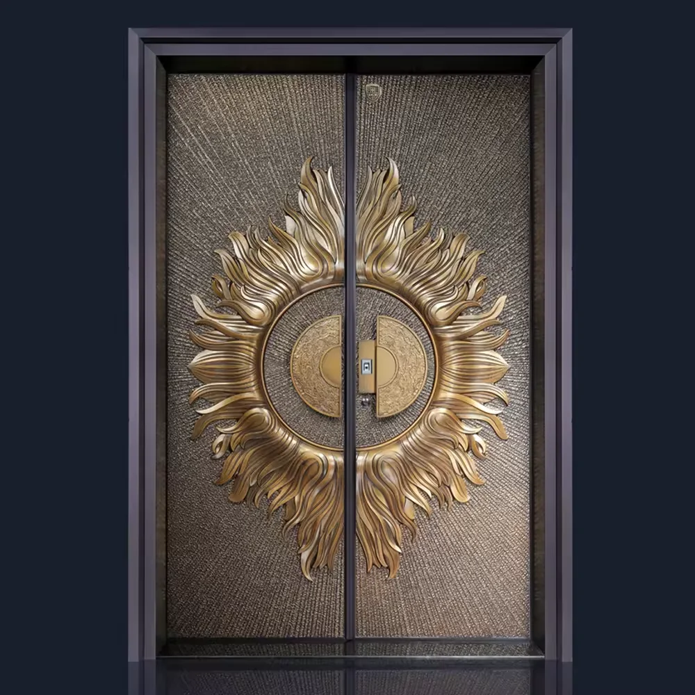 Modern Customized Waterproof Exterior Aluminum Accordion Doors Glass Bifold Doors Patio Bi Folding Track Double Glass Door