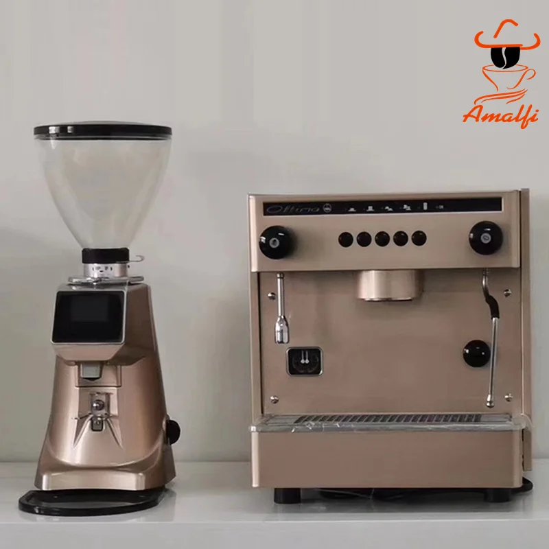 Best Espresso Coffee Grinders 74mm Burr Grinding Machines