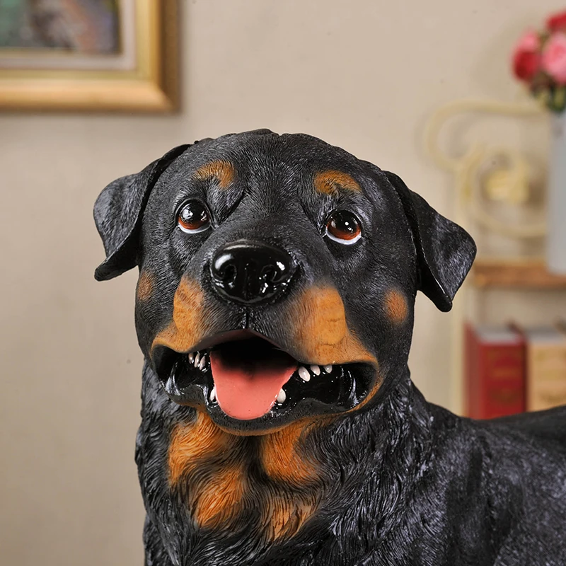 1 portachiavi a forma di cucciolo di Rottweiler, IP02, per mamma, papà, bambini, #2685, Multi, M