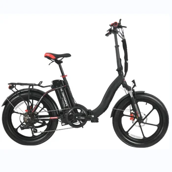 20*3.0 ebike smart electric folding bike with 48V350W Bafang Aluminum wheel motor electric bike bicycle for wholesale