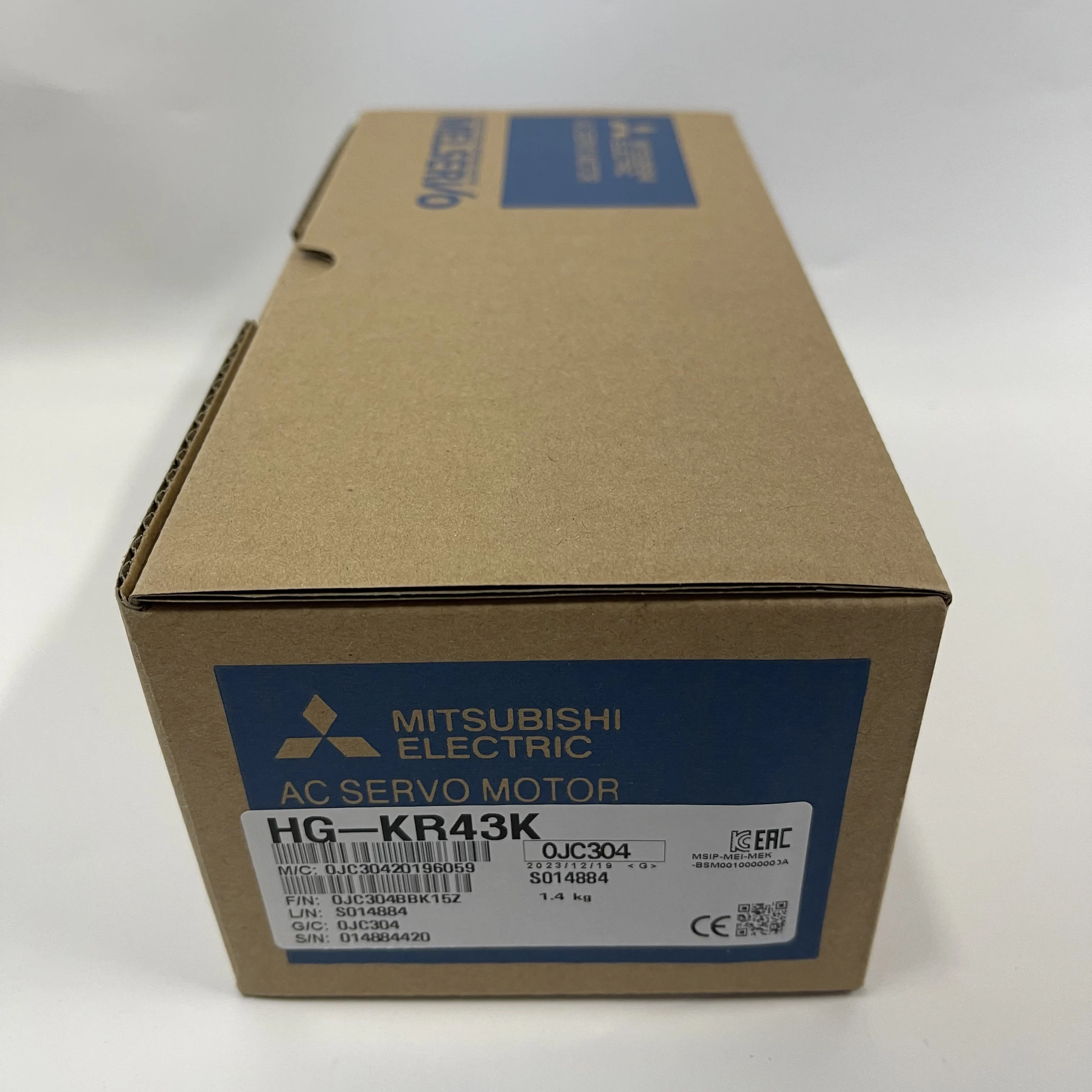 Mitsubishi AC Servo Motor HG-KR43K Mitsubishi AC Servo Motor HG-KR43K