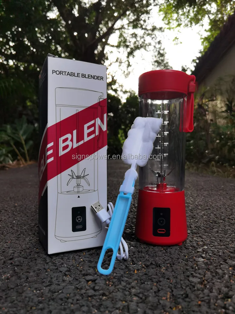 Rechargeable Portable Smoothie Blender 400ml Mini Usb Rechargeable