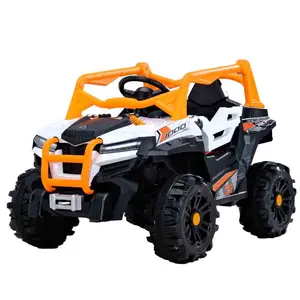 High Quality 12V Baby Electric Car for Kids Age 2-7 Custom Ride-on UTV with Double Motor Remote App Child Buggy Toy