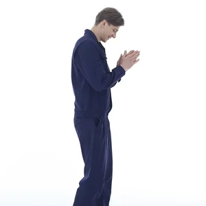 Welder's Uniform Long Sleeve Flame-Retardant Anti-Static Breathable Wear-resistant Dust-proof Labor Protection Clothing