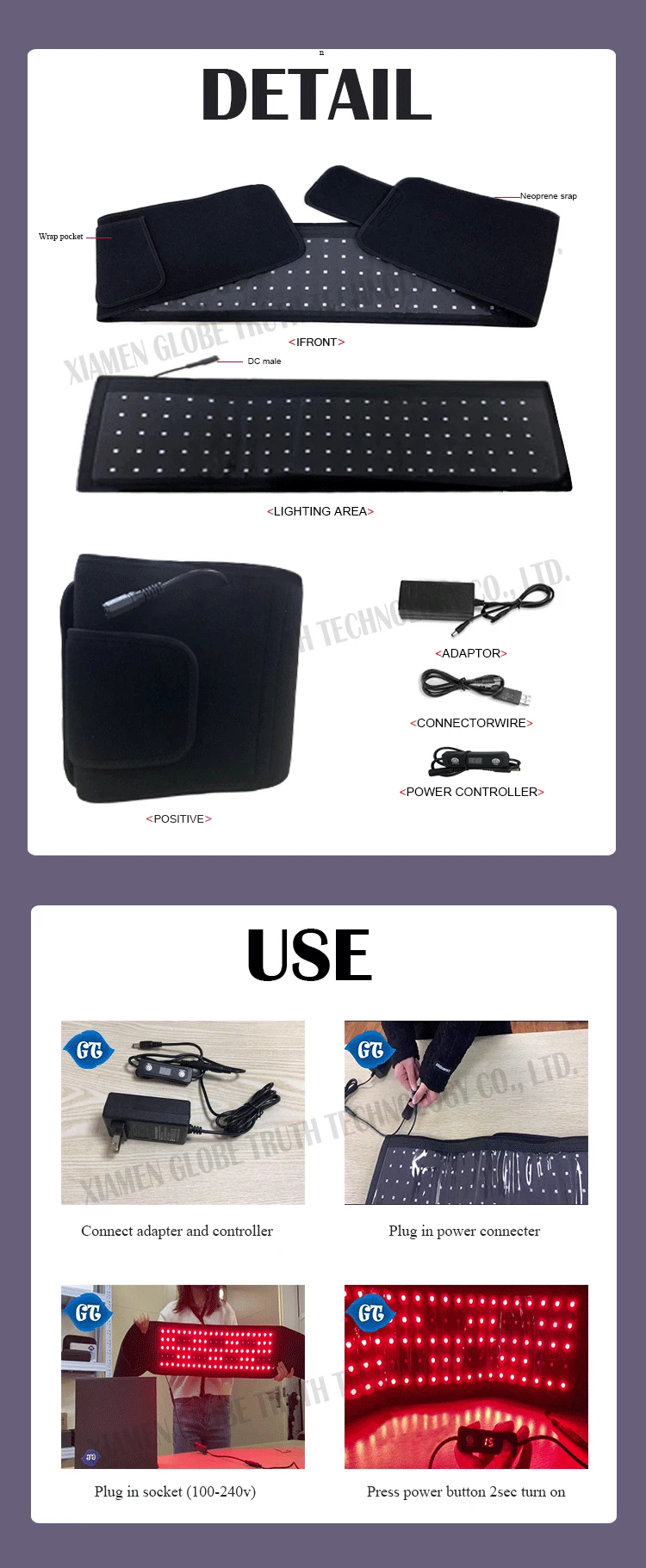 Infrared belt long-5