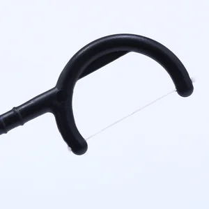 Daily Care Eco Friendly Teeth Cleaning Floss Stick Bamboo Biodegradable Dental Flosser Storage Box JS2001D