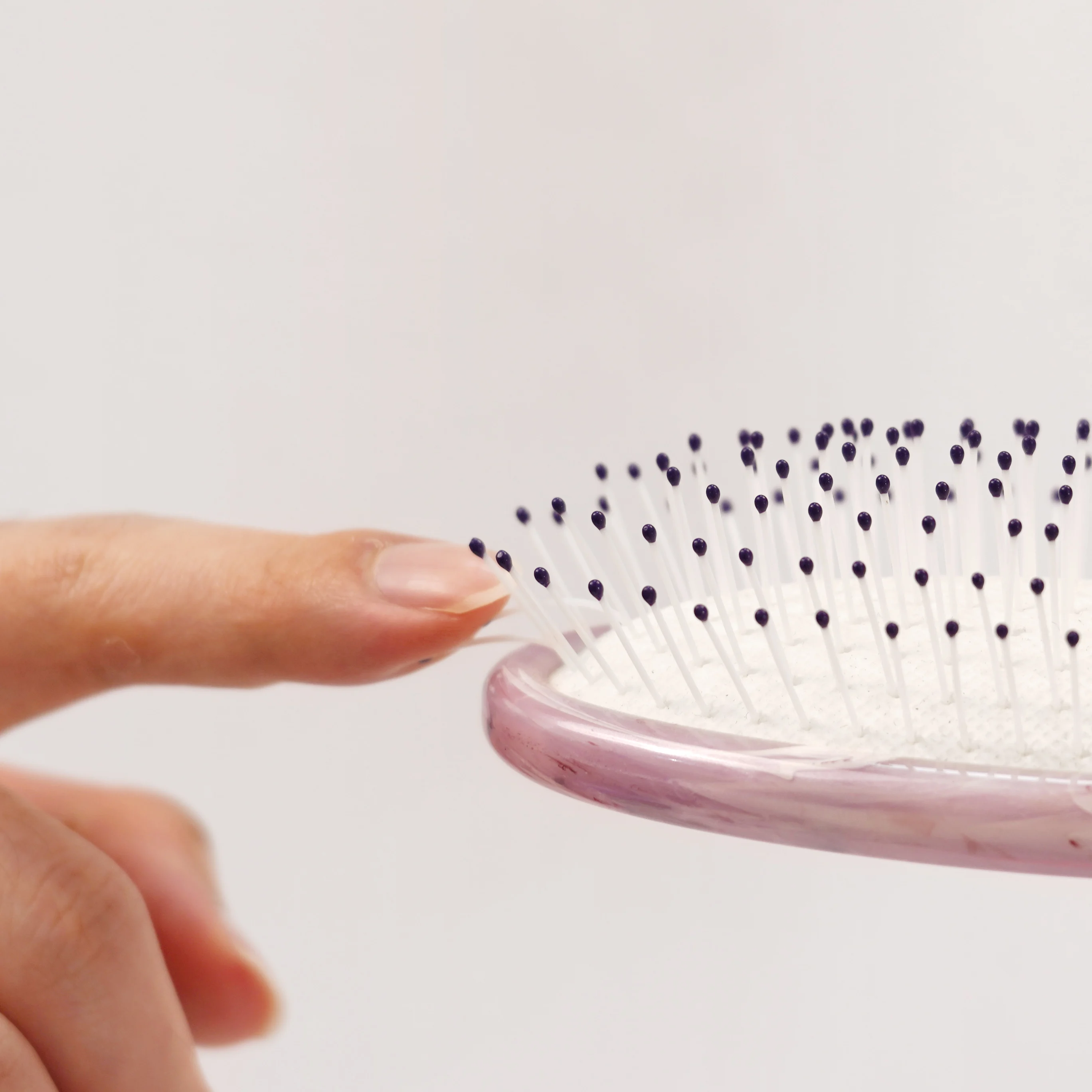 Расческа для массажа волос нейлоновая щетина расческа овальные расчески женщин новый процесс порошок из Серного облака