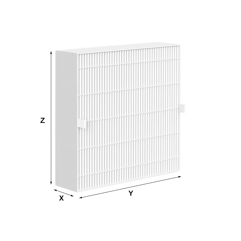 Custom H11 H12 H13 H14 Mini Pleated True HEPA Activated Carbon Filter for Air Purifier Vacuum Cleaner Air Condition Furnace