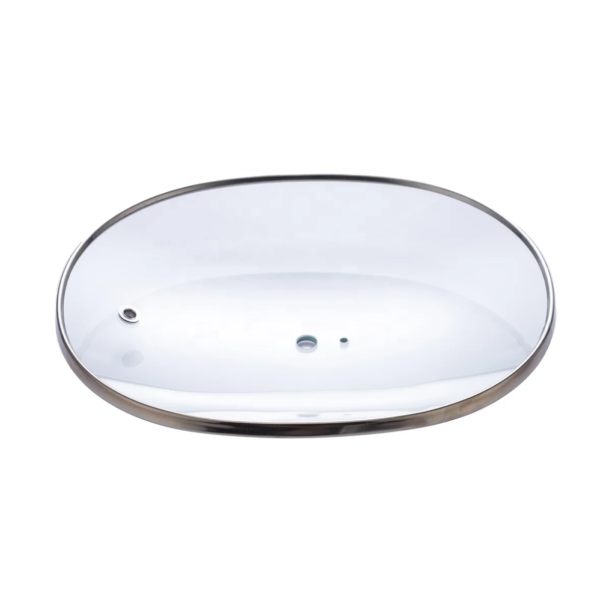 Irregular Shape Square Oval Clear Glass Lids Frying Pans  Universal Suitable for Cookware  Tempered Glass Lids Polished Edges