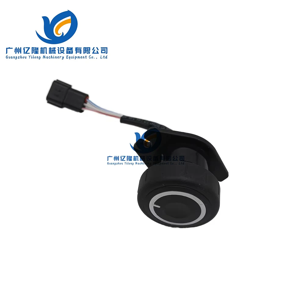 DH220-5 DX140 DX210 DX225LC DX300 DX340 Excavator Fuel Dial Throttle Knob 300661-00004 2552-1004 Construction Machinery Parts