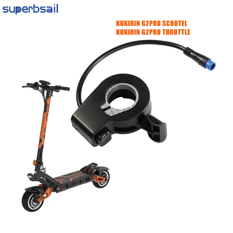 Superbsail High Quality 4 Pin Throttle Assembly for Kugoo Kukirin G2 Pro Electric Scooter Kickscooter Throttle Replacement Parts supplier