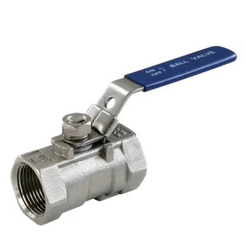 DN25 Q11F 316 High Quality Chemical Oil Pipeline Systems Stainless Steel1pc Floating Threaded Ball Valve [ Stock ] 1in General