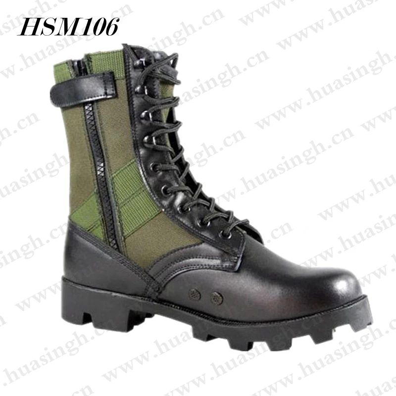 LXG, Easy Hidden Mud-proof Combat Boots Original Altama 8 Inch Fighting Boots with Side Zipper HSM106