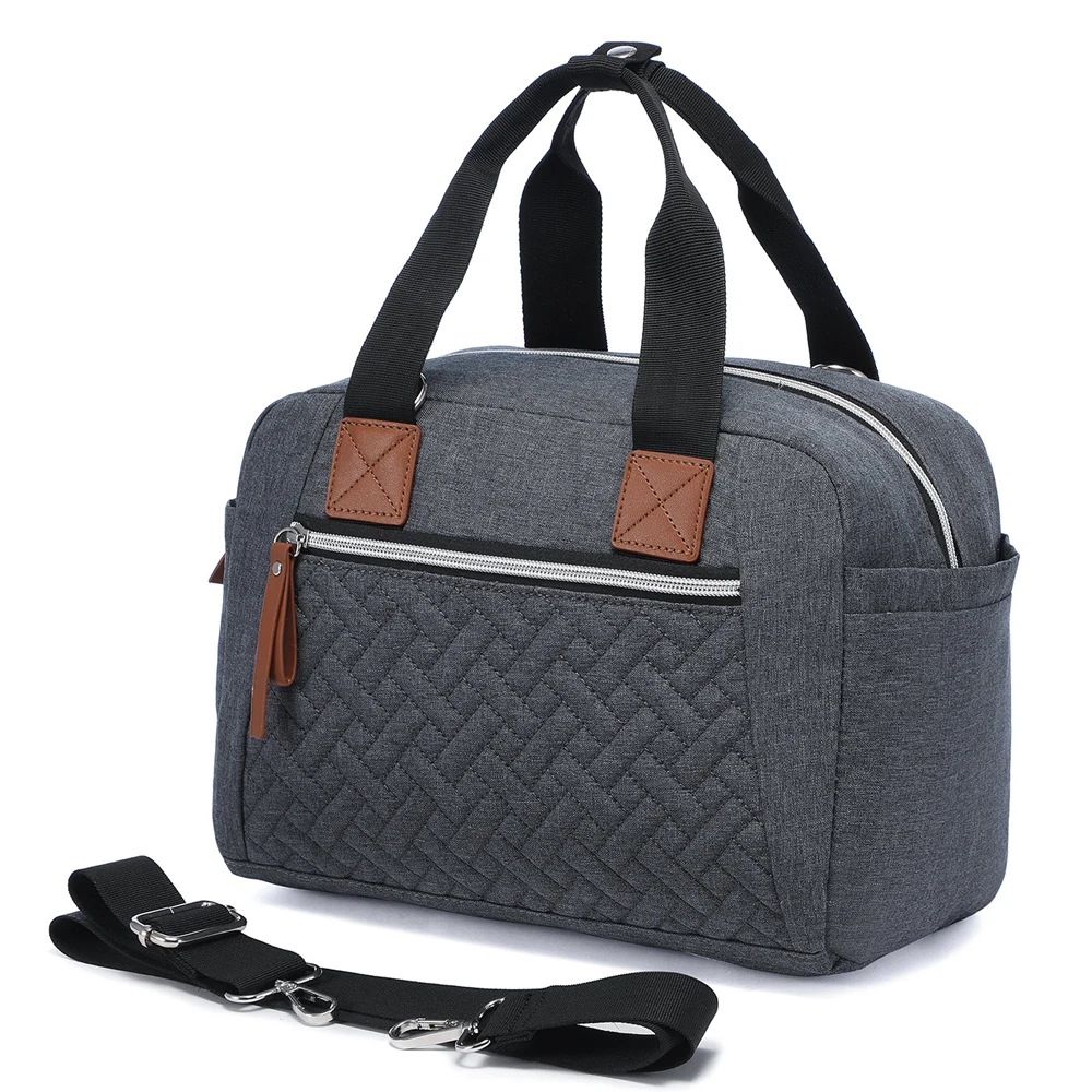 LOVEVOOK 2022 Reusable Cooler Tote Shoulder Bag Ladies Insulated Lunch Box for Office Work School Picnic Men Women Lunch Bags